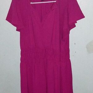 Chic Fuchsia Mini Dress